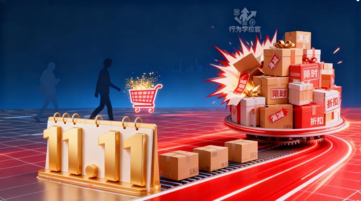 双十一拉客别再只靠降价！用对行为学，客流主动来