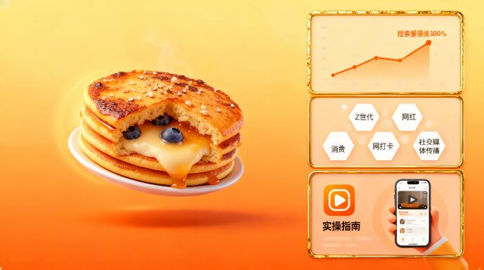 卡通煎饼爆火：解码消费新趋势，商家破局增长的实操指南