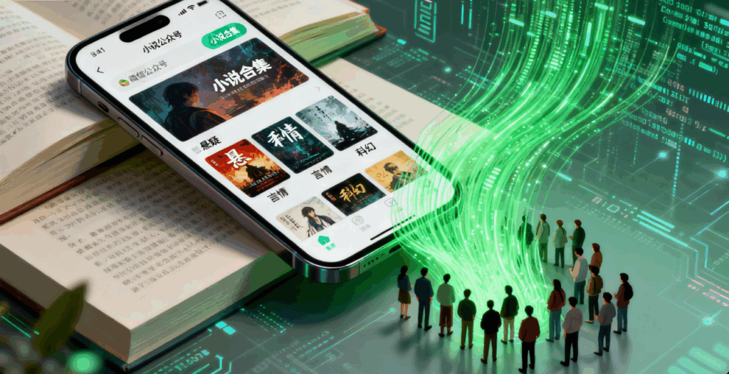 微信大举进军小说领域！公众号开放小说合集创作分发，内容生态迎来新变量